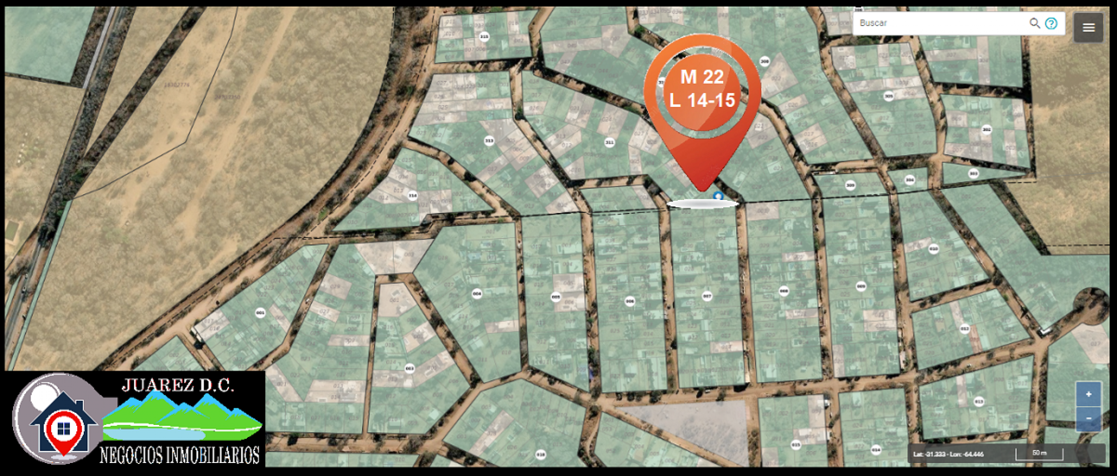 Vendo Lote  418 mts² en Comuna San Roque Punto Cba