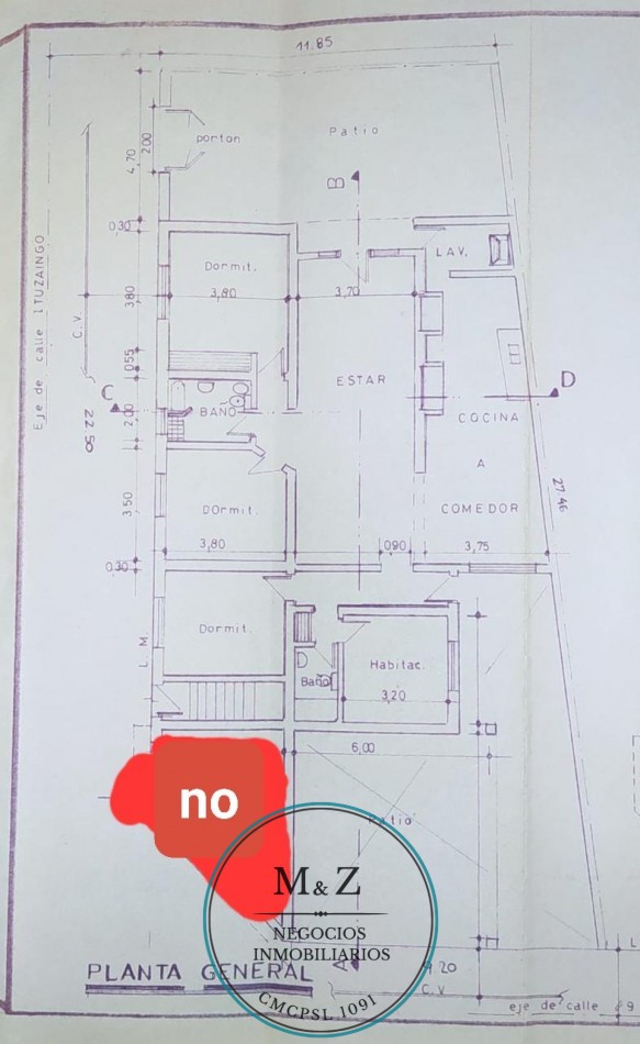 LOTE PARA PROYECTO INMOBILIARIO