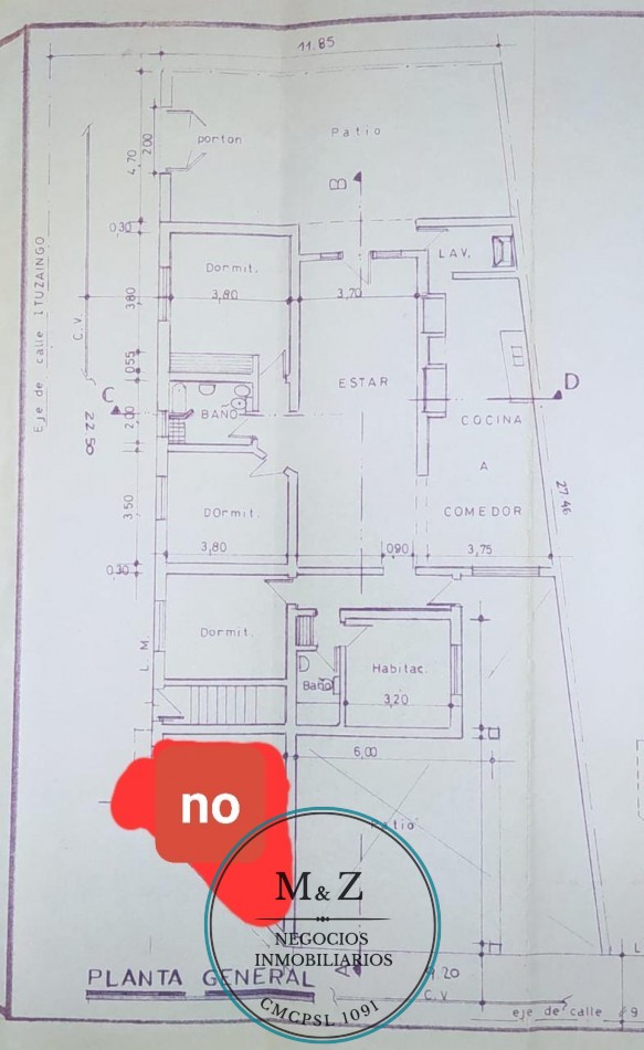 LOTE PARA PROYECTO INMOBILIARIO