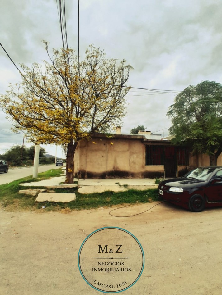 VENDE CASA ESQUINA CON GALPON Y DEPARTAMENTO