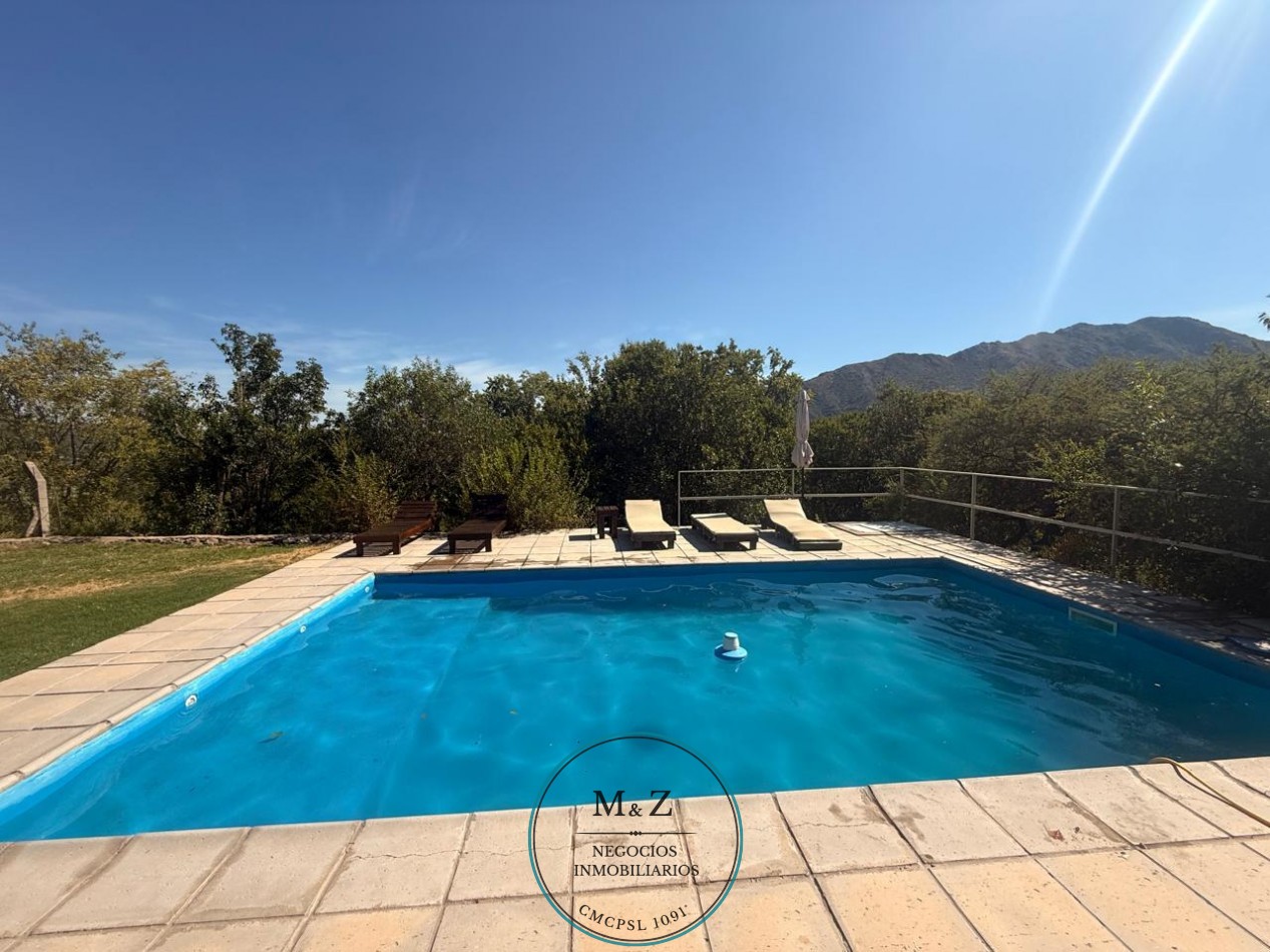 VENDO CASA CON PILETA MUY LUMINOSA Y PILETA POTRERO DE LOS FUNES
