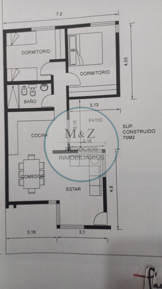 vendo 2 casas en un lote