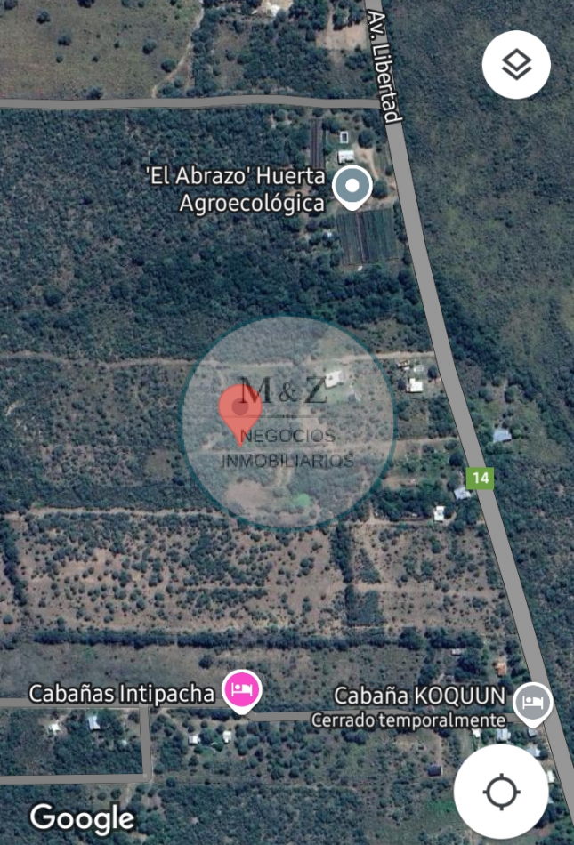VENDE CAMPO EN PARAJE LOS MATES 